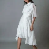 White Chiffon Dress
