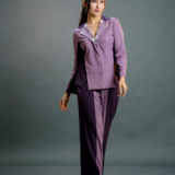 Asymmetrical Purple Coord Set