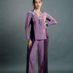 Asymmetrical Purple Coord Set