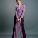 Asymmetrical Purple Coord Set